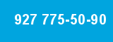 927 775-50-90